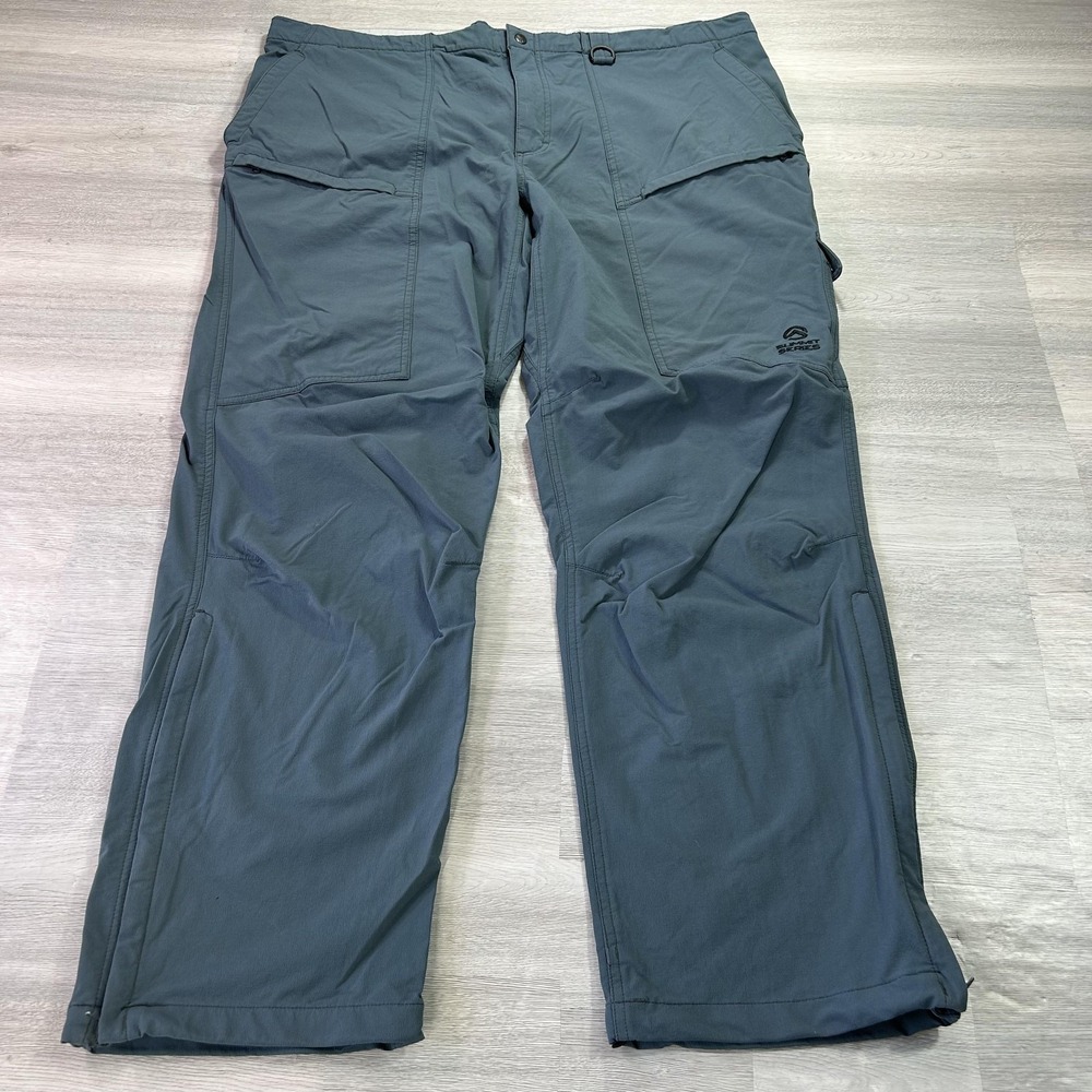 The North Face Summit Series Pants Mens XL 44x32 Gray Softshell Outdoor